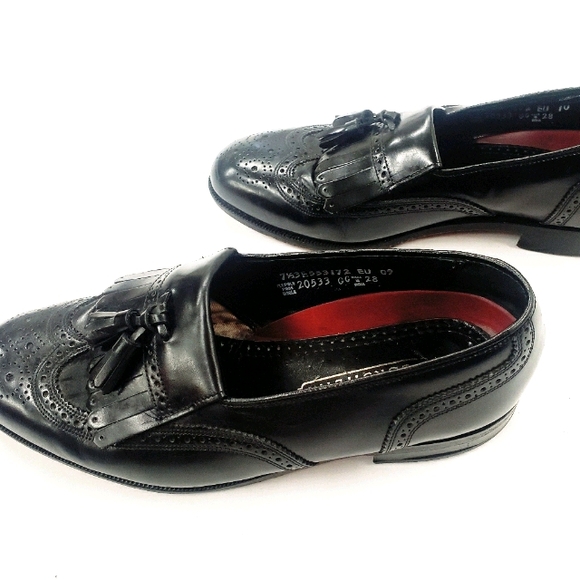 Men's FLORSHEIM* Wingtip Dress Loafers - Picture 4 of 8